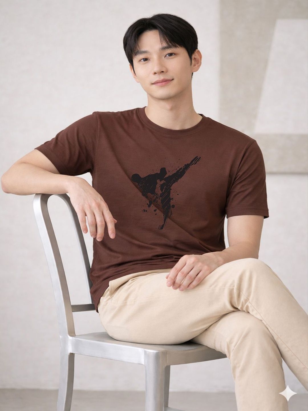 HERE&NOW Men Printed T-shirt