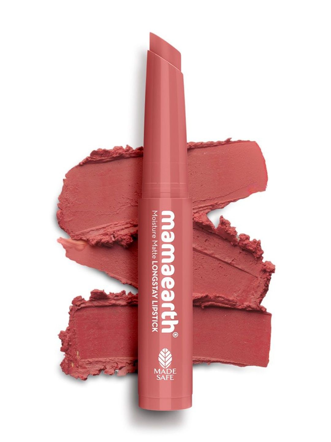 Mamaearth Moisture Matte Longstay Mini Lipstick with Vitamin E - Bubblegum Nude - 0.7 g