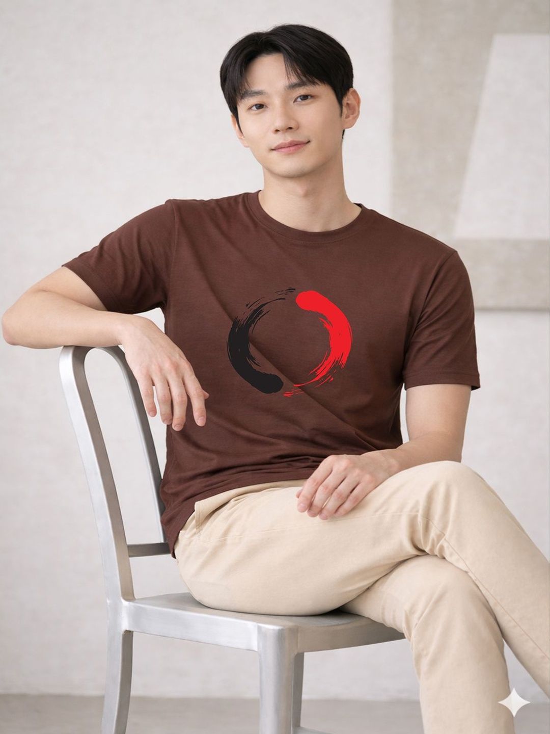 HERE&NOW Men Printed T-shirt
