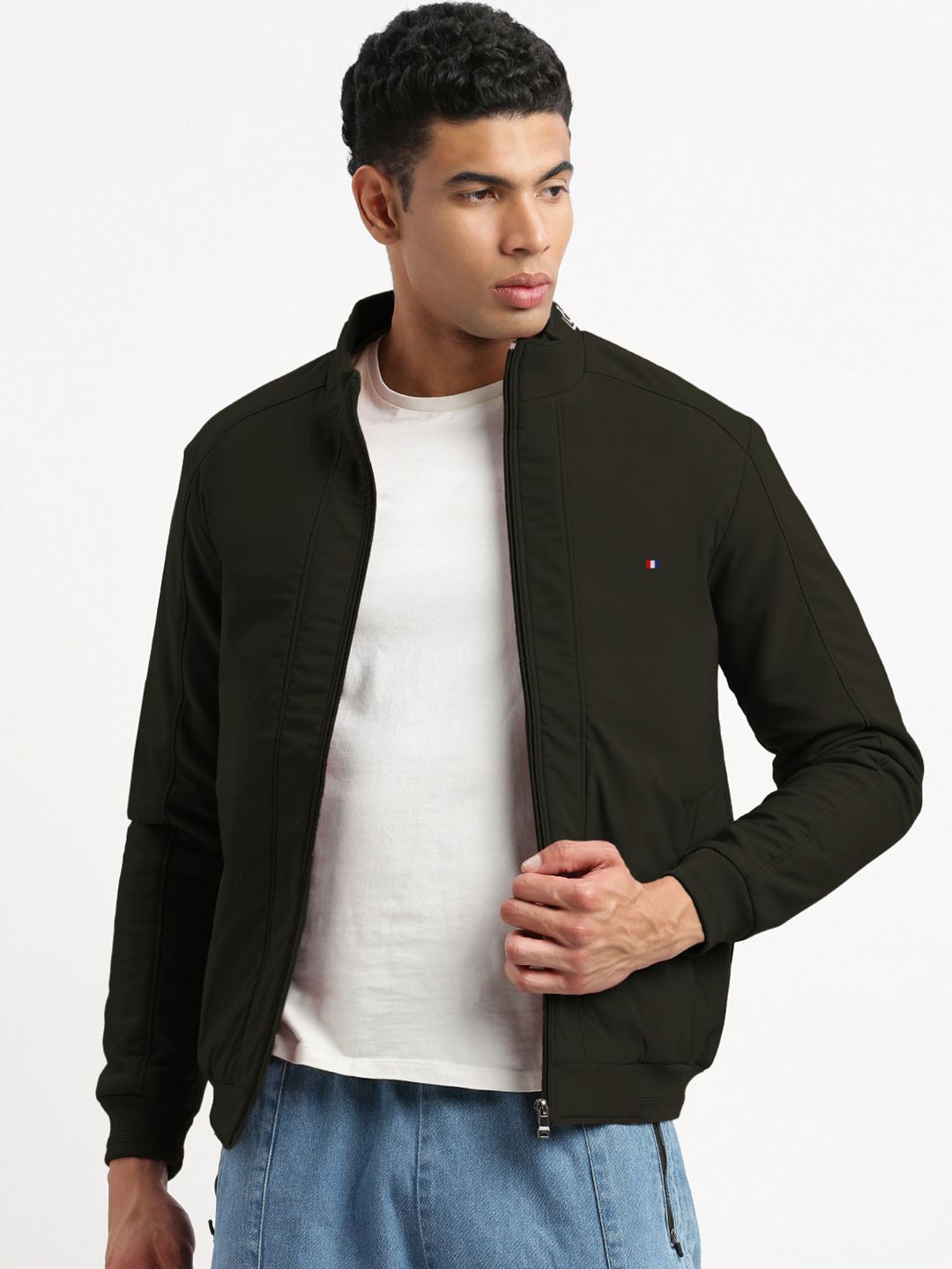 SHOWOFFFF Men Windcheater Bomber Jacket
