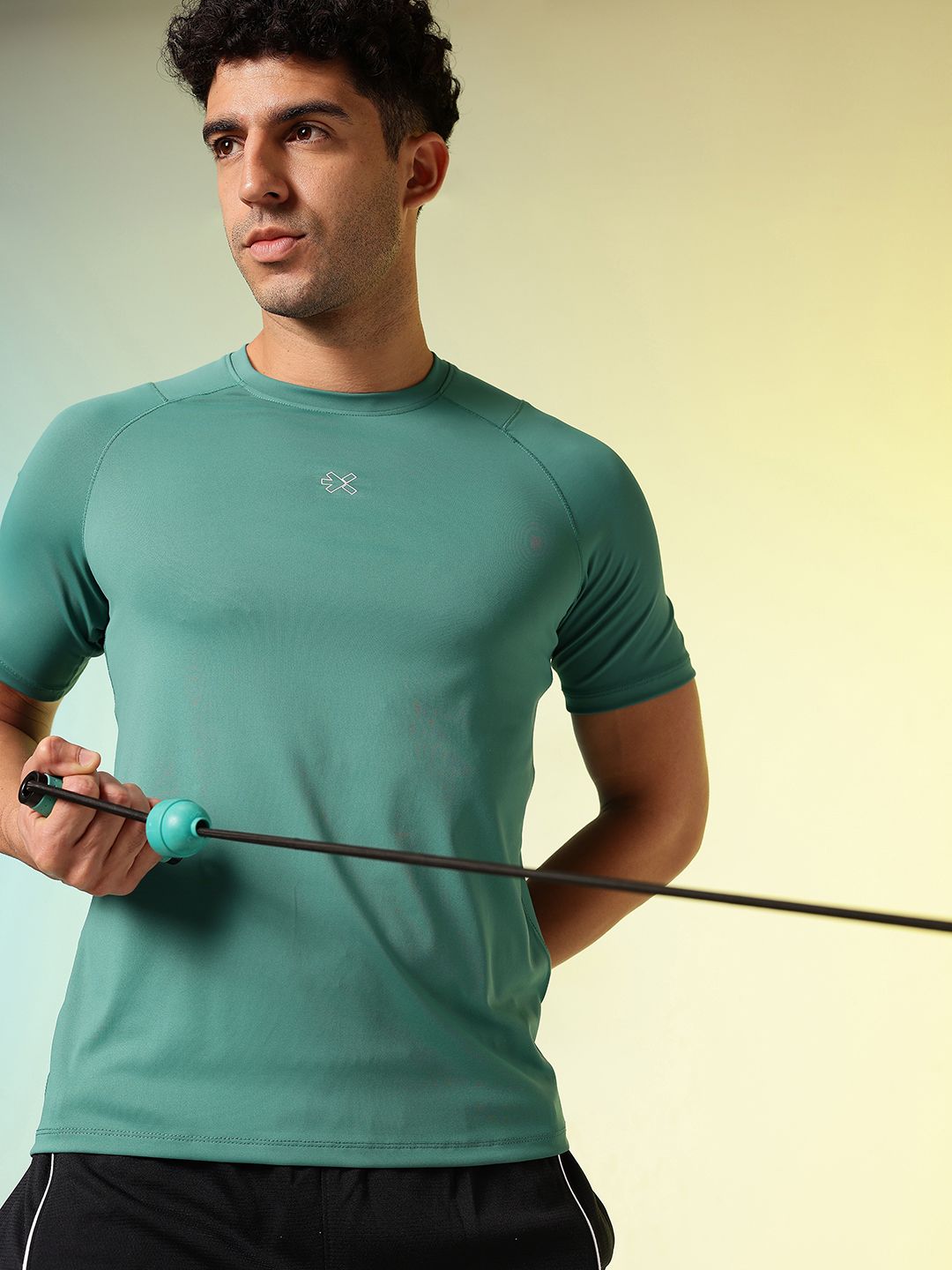 HRX by Hrithik Roshan Slim Fit Rapid-Dry Training T-shirt
