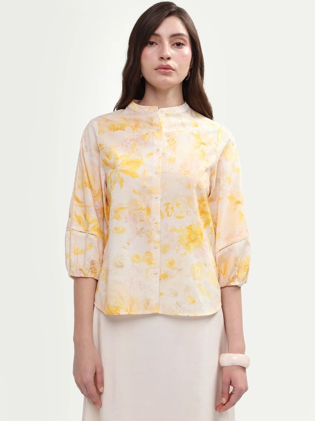 Print Top RAREISM Print Cotton Top