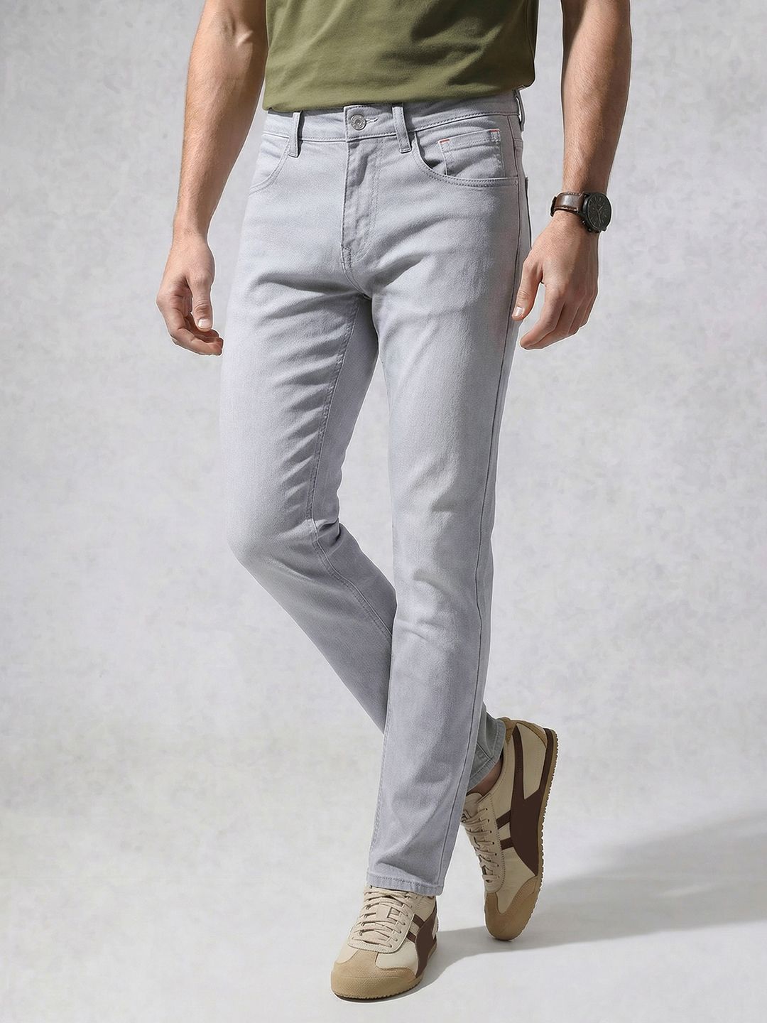 WROGN Men Slim Fit Stretchable Jeans