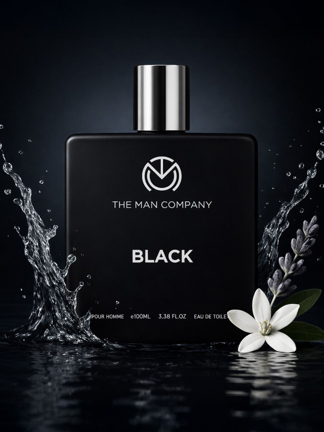 THE MAN COMPANY Black Long Lasting Eau De Toilette - 100 ml