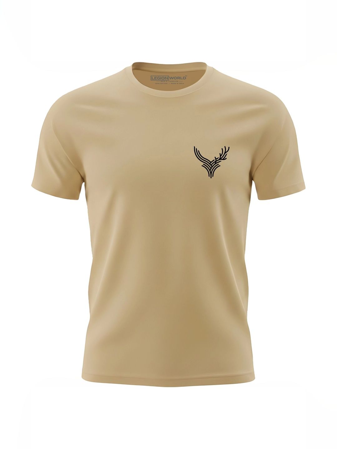 LEGIONWORLD Men Brand Logo Printed T-shirt