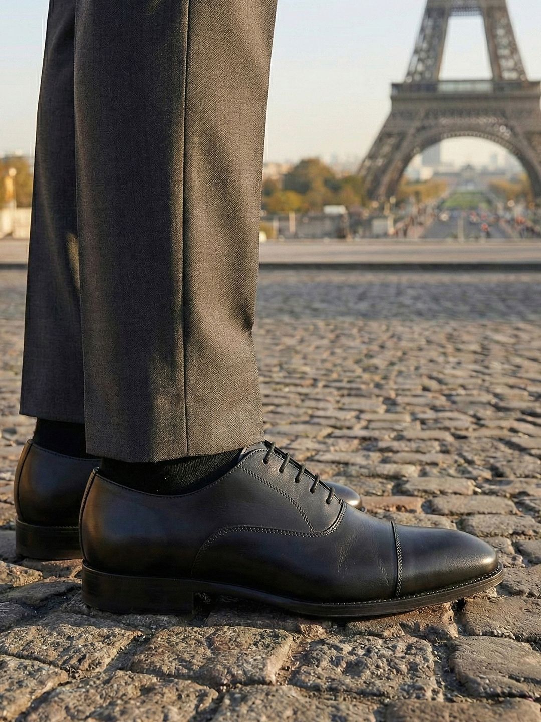 FAUSTO Men Lace-Up Formal Oxfords