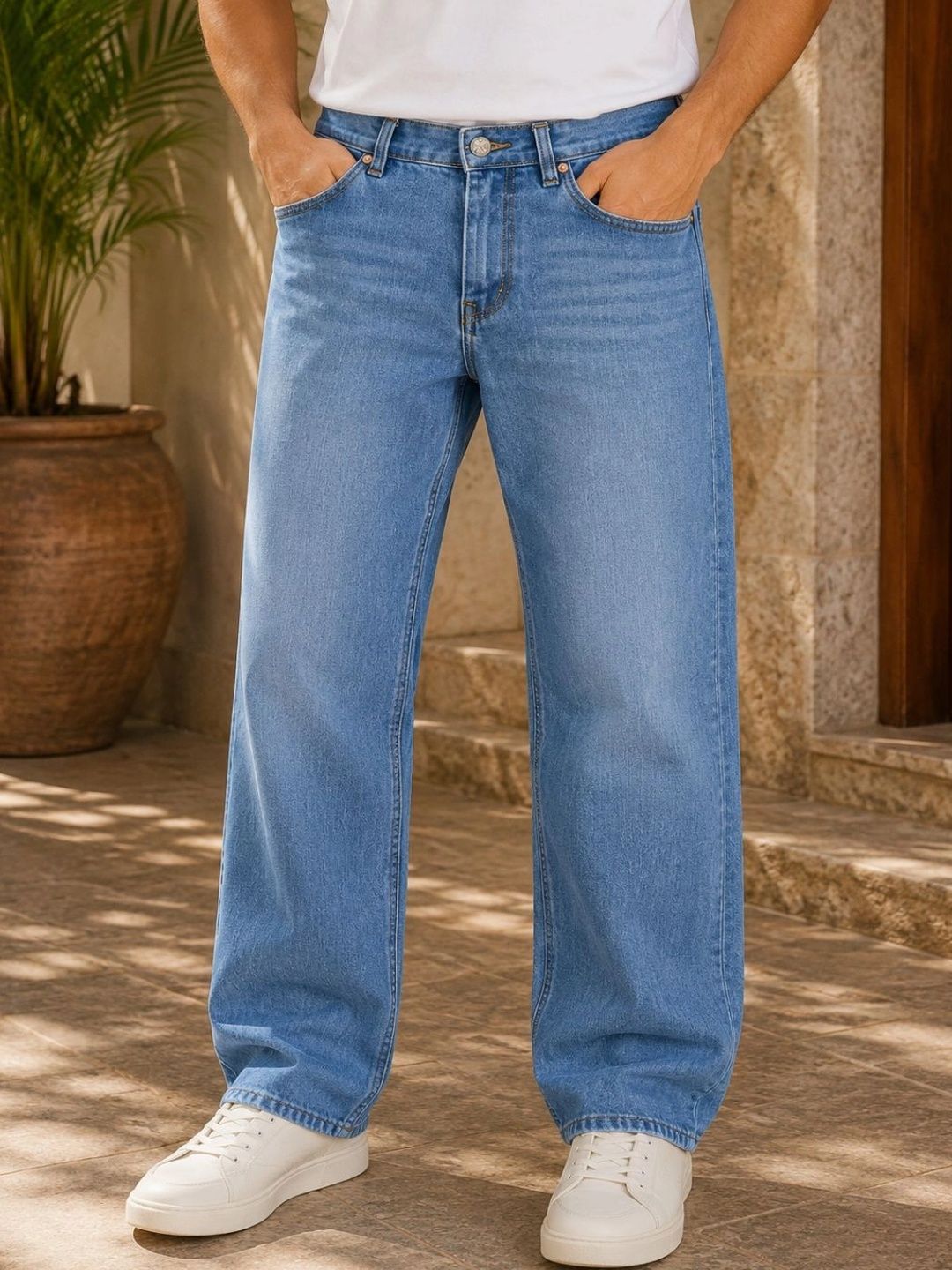 Kyber Men Jean Straight Fit Mid-Rise Jeans