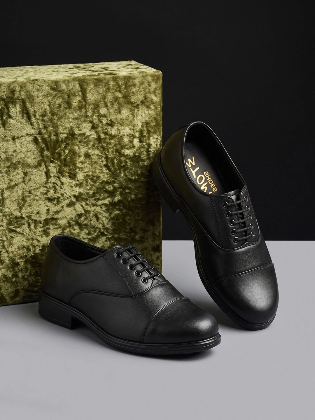 BTOM Men Leather Formal Oxfords