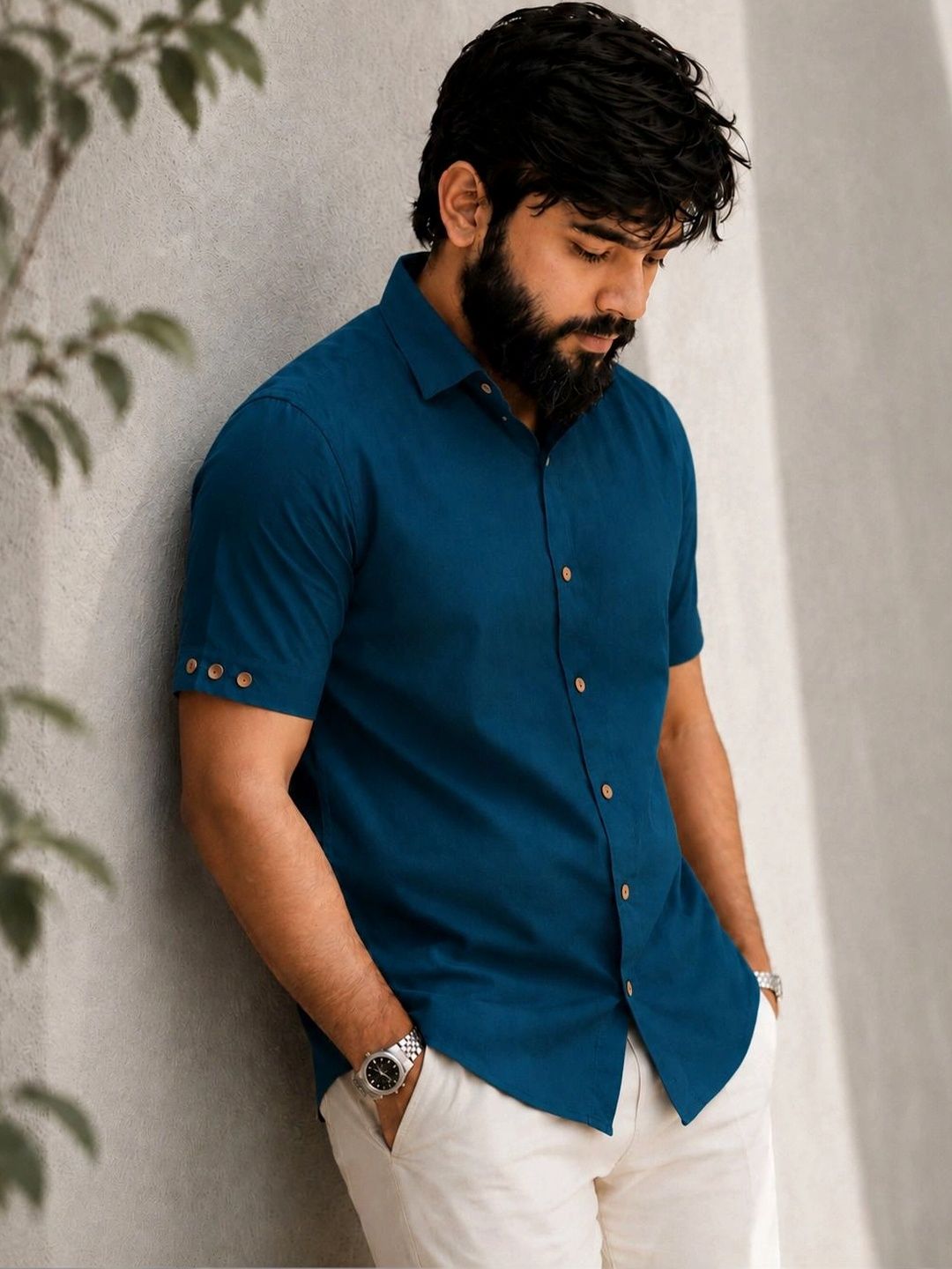 Anneca Men Relaxed Casual Shirt