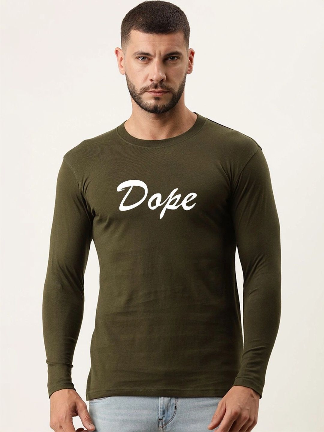 Moda Rapido X Organic Chics Men Typography Printed Bio Finish Slim Fit T-shirt