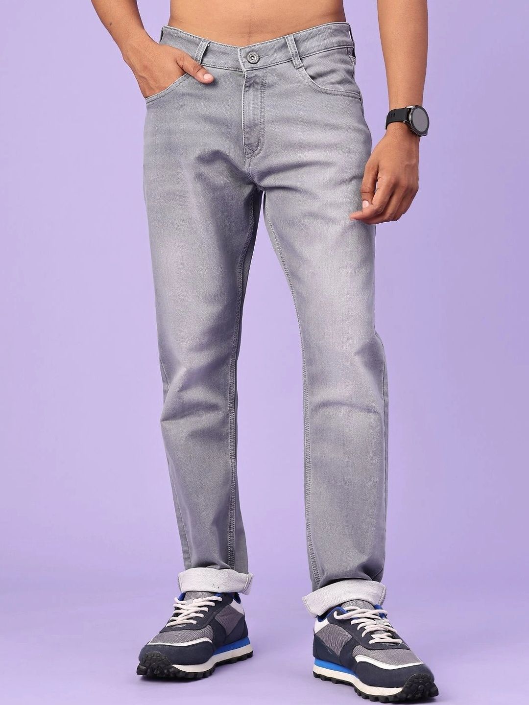 V-Mart Men Regular Fit Mid-Rise Jeans