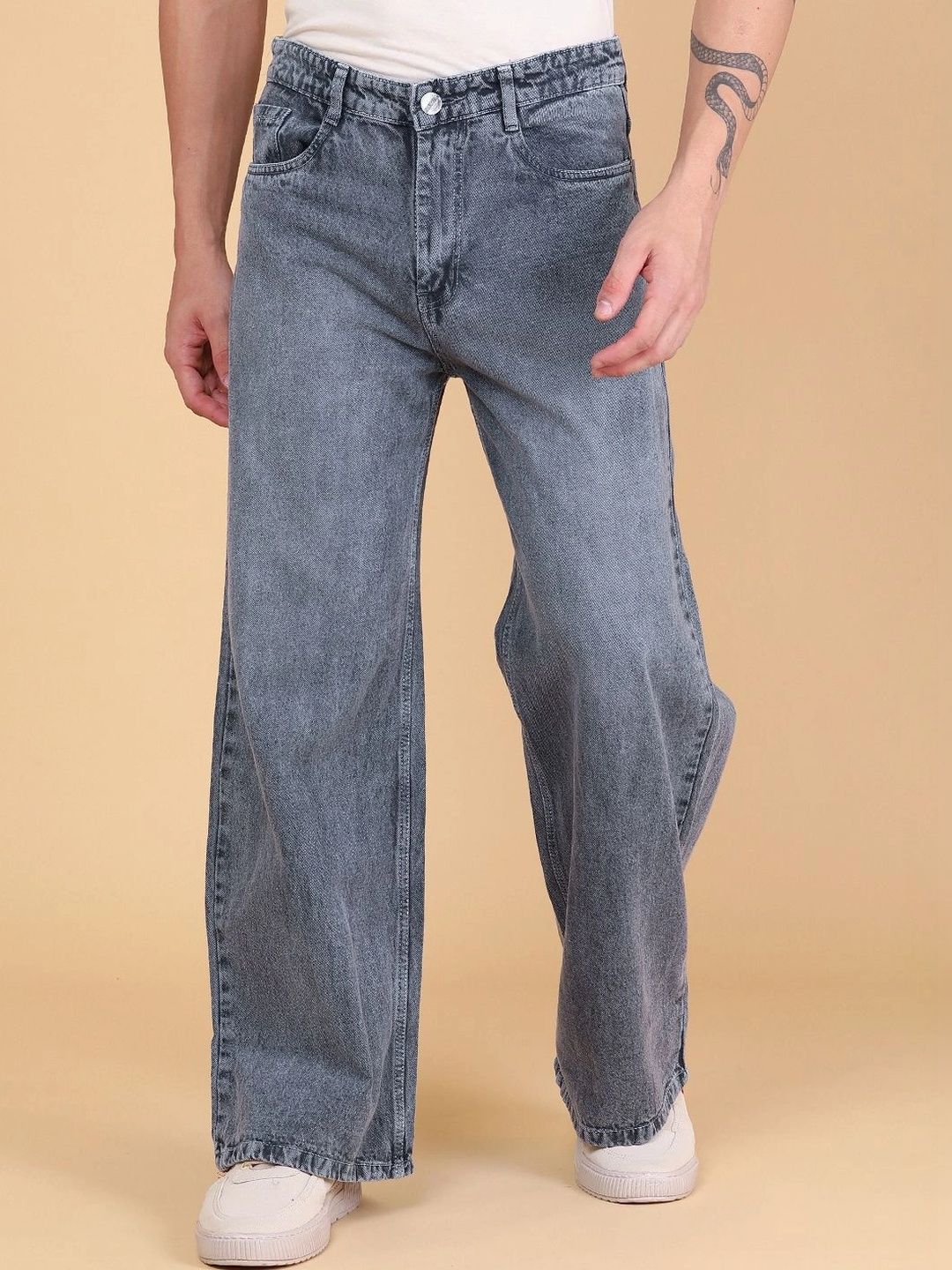 V-Mart Men Regular Fit Mid-Rise Jeans