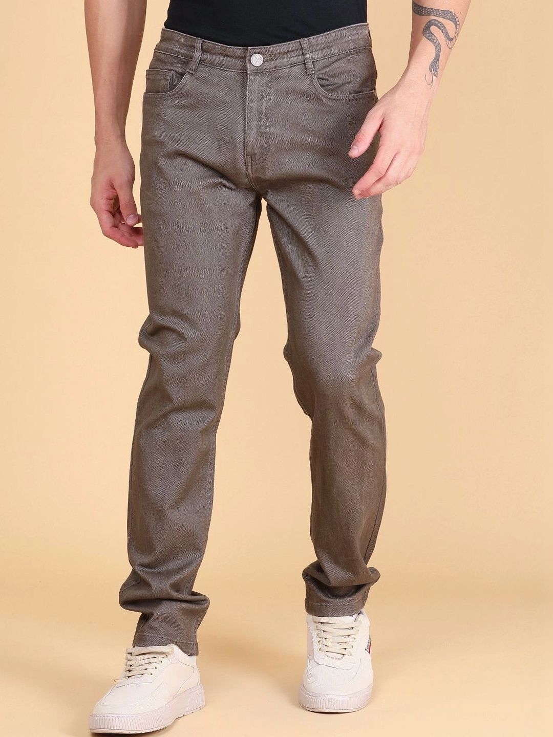 V-Mart Men Slim Fit Mid-Rise Stretchable Jeans