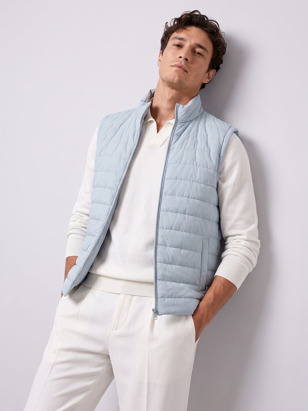 Kenneth Cole Packable Sleeveless Puffer Jacket