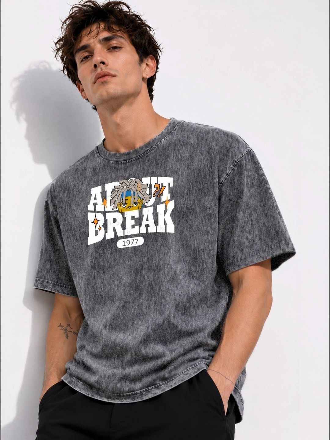 Roadster Men Printed T-shirt