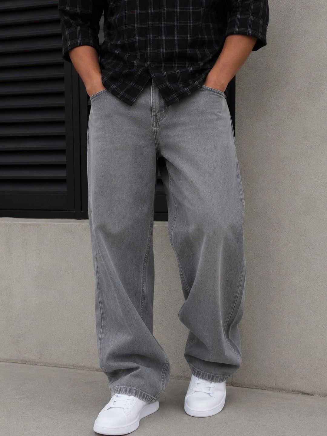 FICTION Men Comfort Mid-Rise Jeans