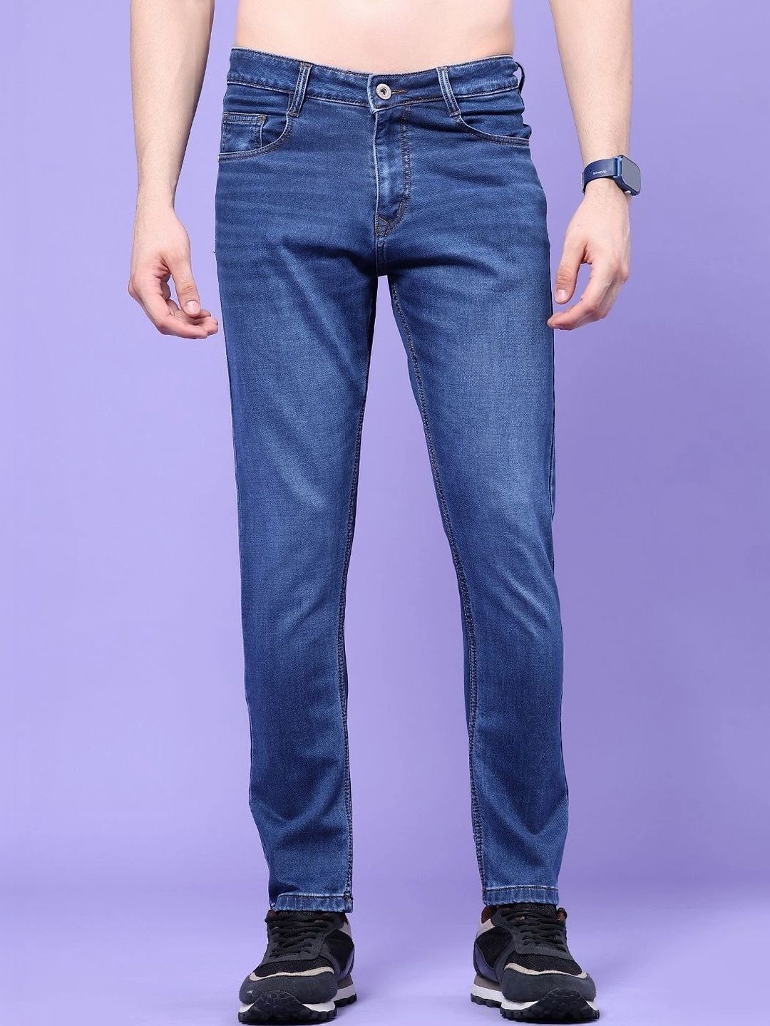 V-Mart Men Regular Fit Mid-Rise Jeans