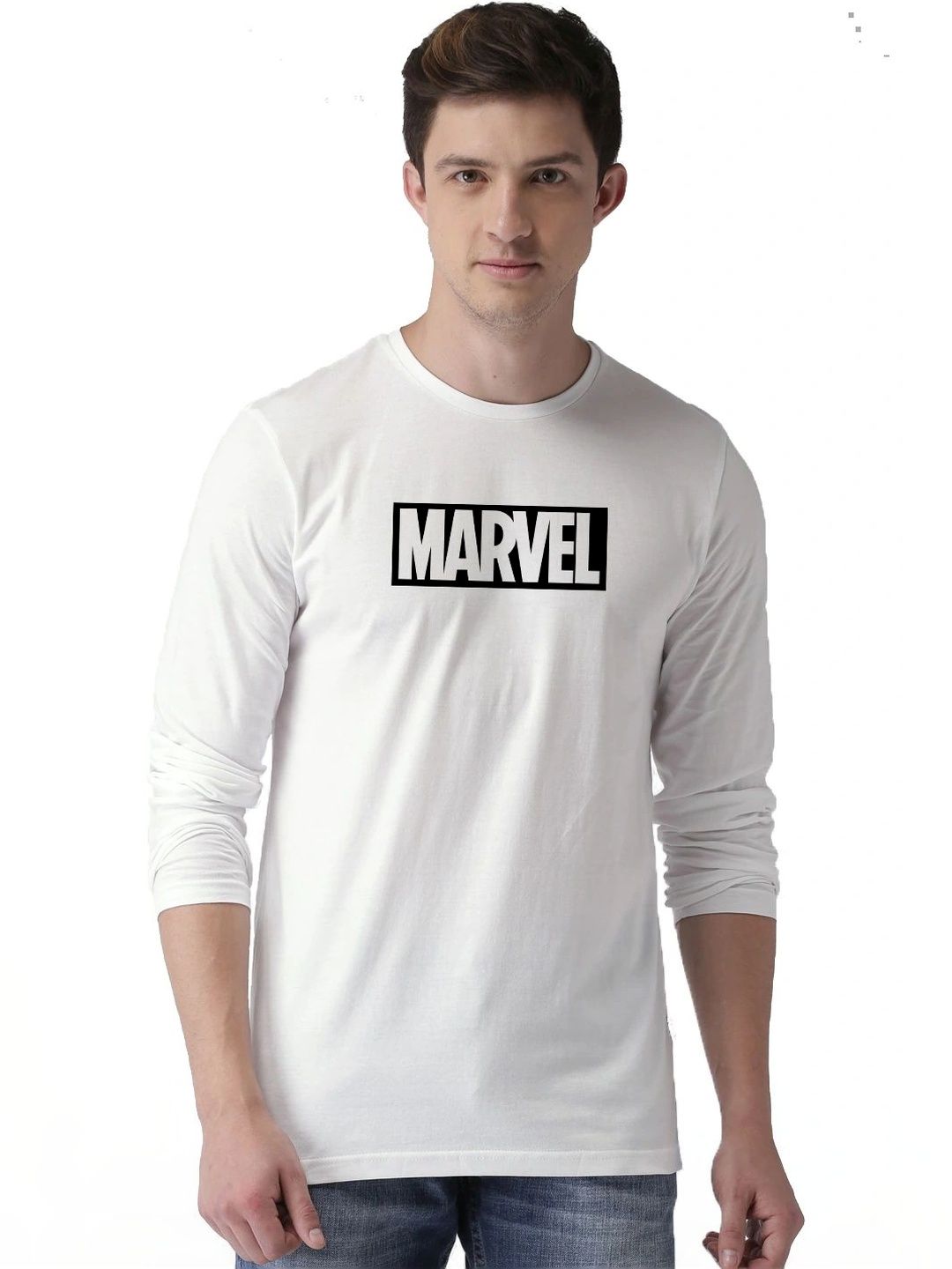 Moda Rapido X Organic Chics Men Brand Logo Printed Bio Finish Slim Fit T-shirt