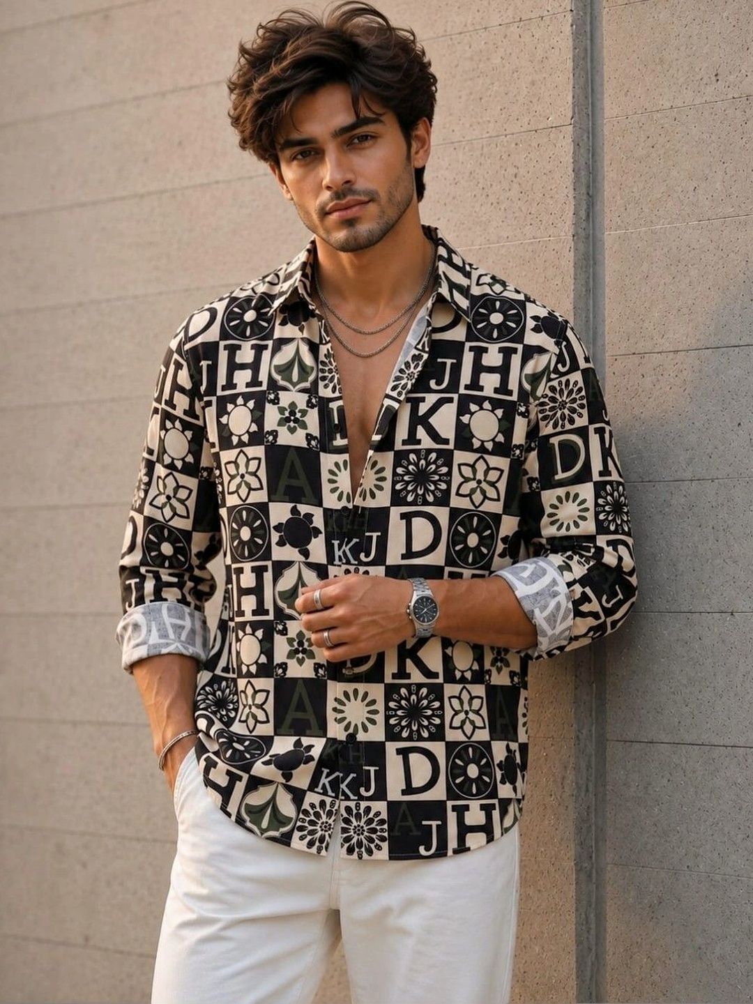 RINK ENTERPRISE Men Printed Casual Shirt
