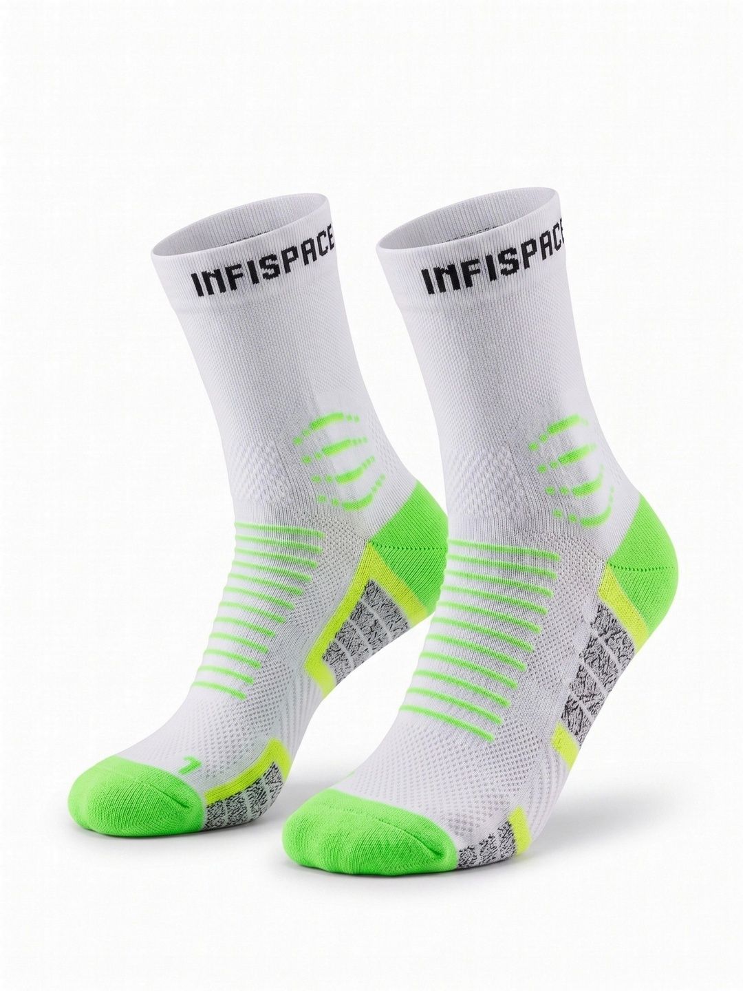 Infispace Men Cotton Blend Patterned Above Ankle Socks