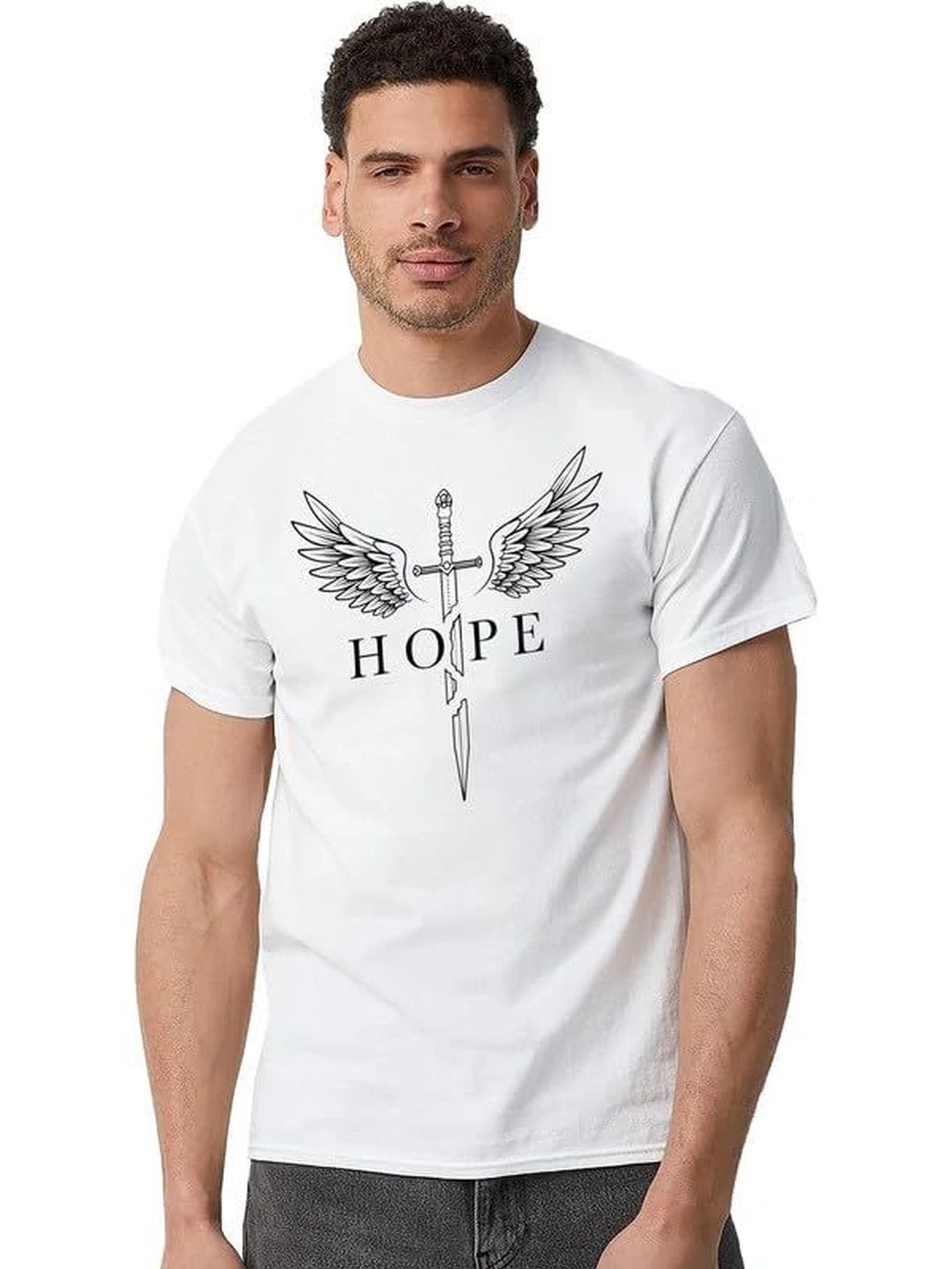 VLAM Unisex Printed Slim Fit T-shirt