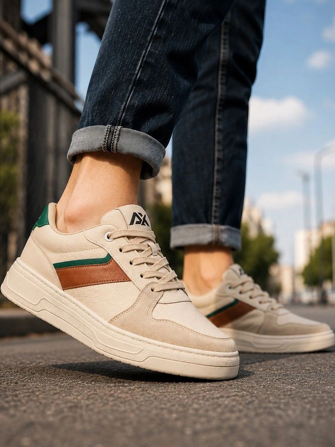 AIRBELL X AIRX Men Walking Non-Marking Shoes