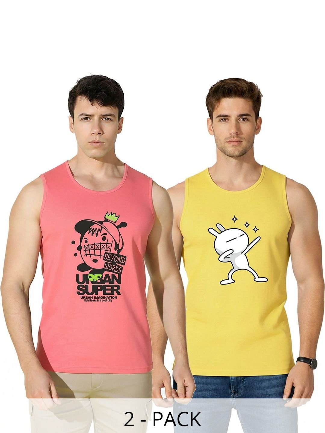 SLOWLORIS Men 2 Printed T-shirt