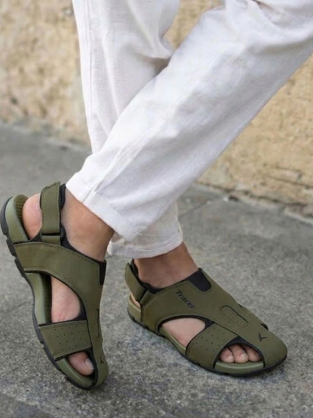 TRACER Men Velcro Sports Sandals