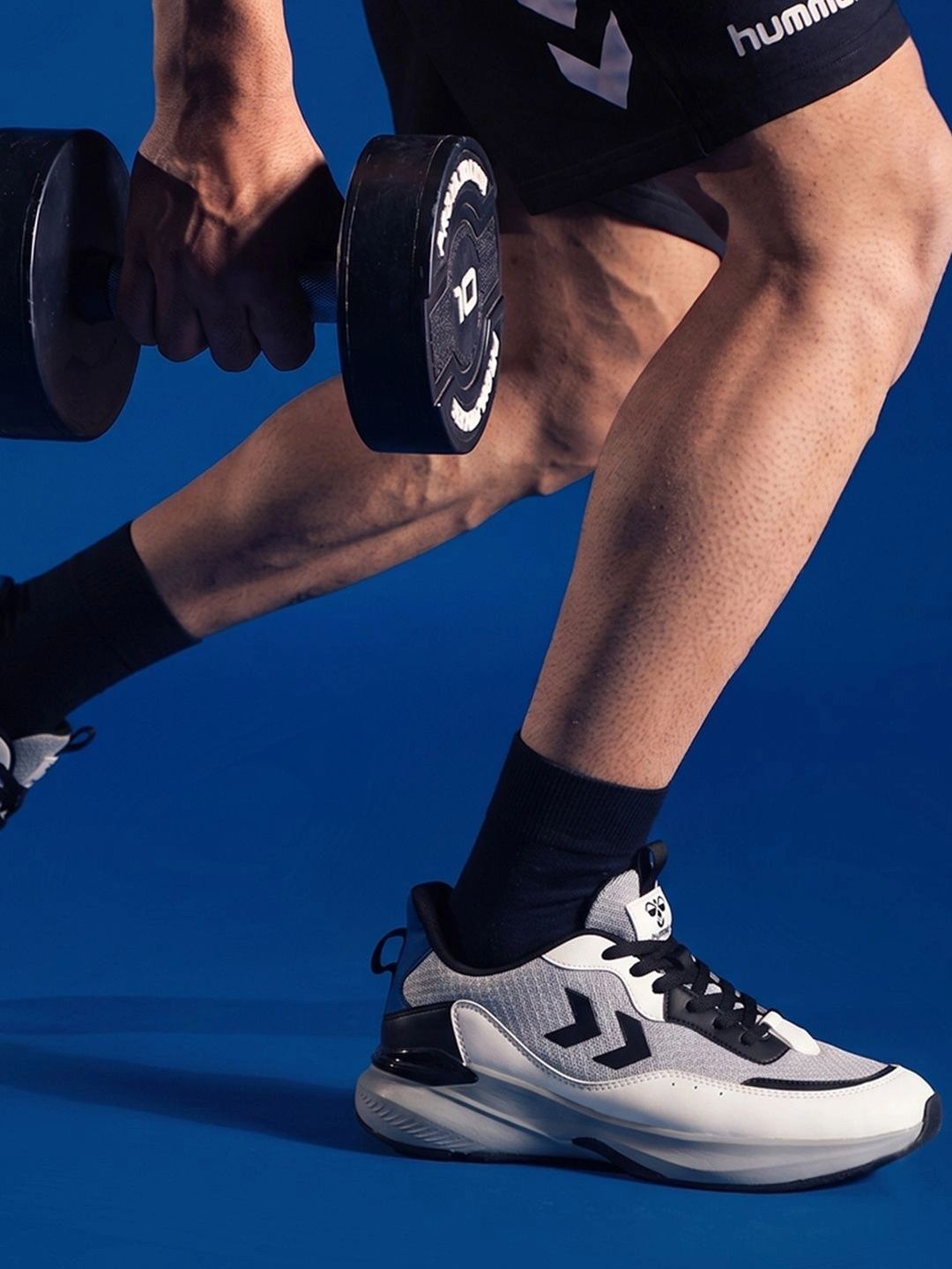 hummel Men Mesh Running Non-Marking Shoes