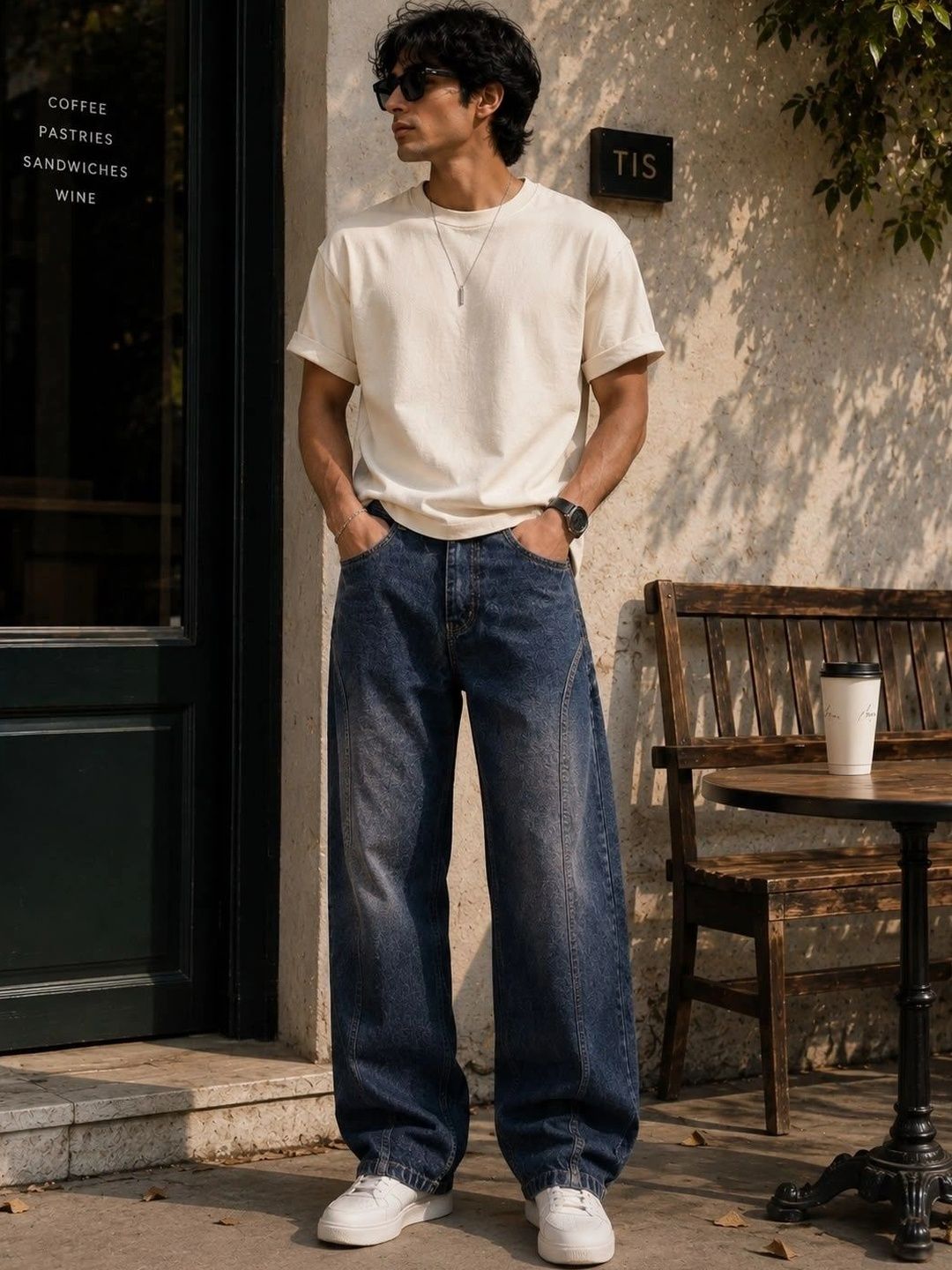 Tini Huggs Men Mid-Rise Jeans