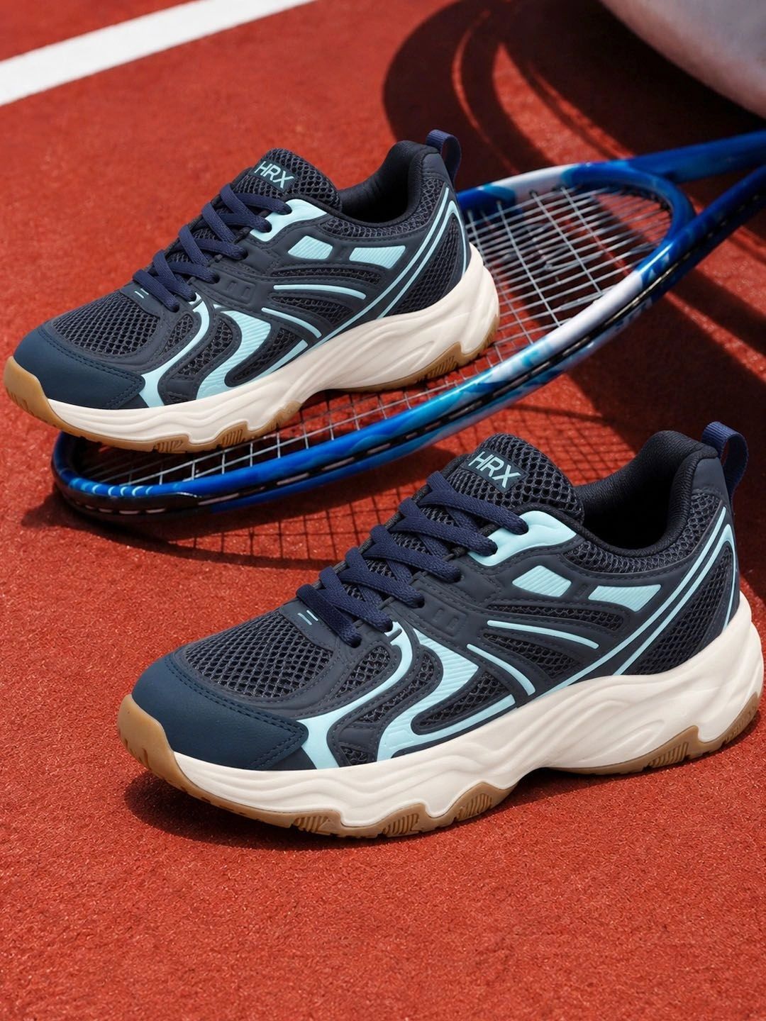 HRX by Hrithik Roshan Men Mesh Badminton Non-Marking Shoes