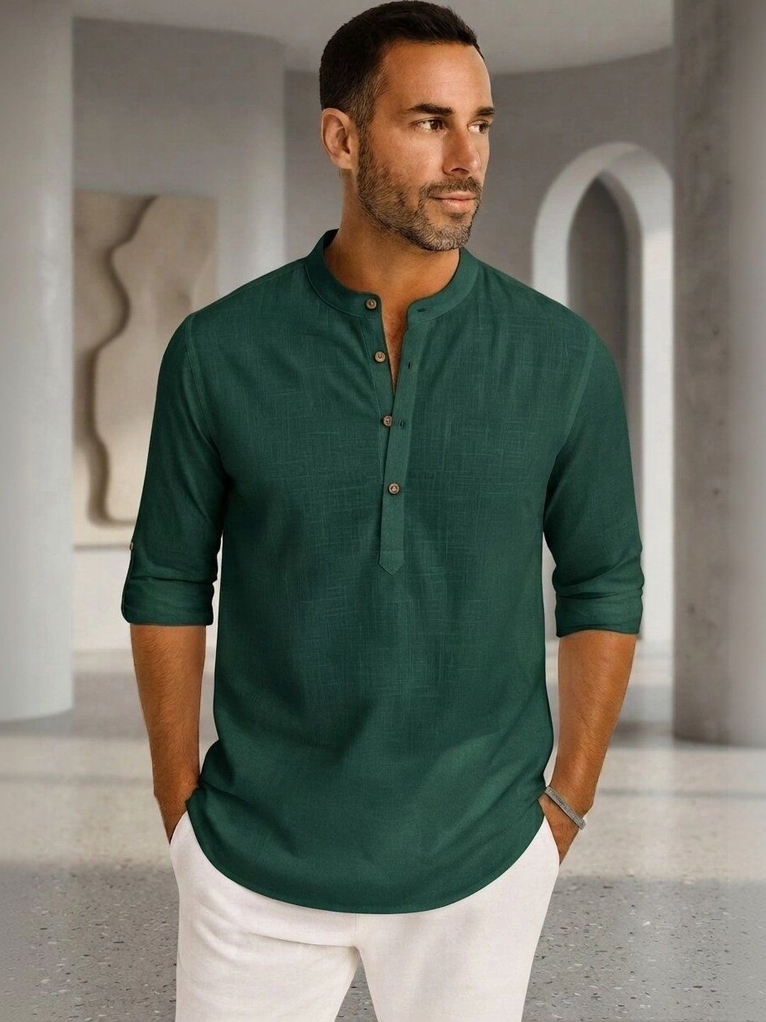 ZBIO Men Kurta