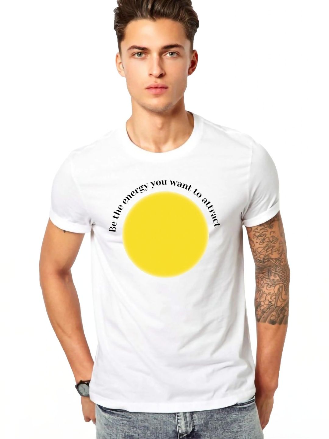 VLAM Unisex Printed Slim Fit T-shirt