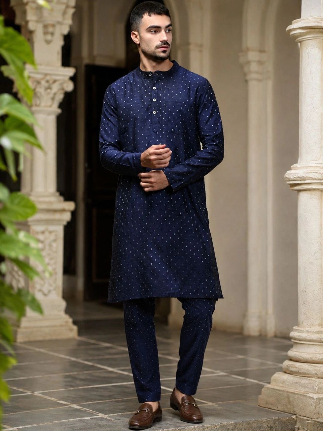 WHITE HEART Men Kurta