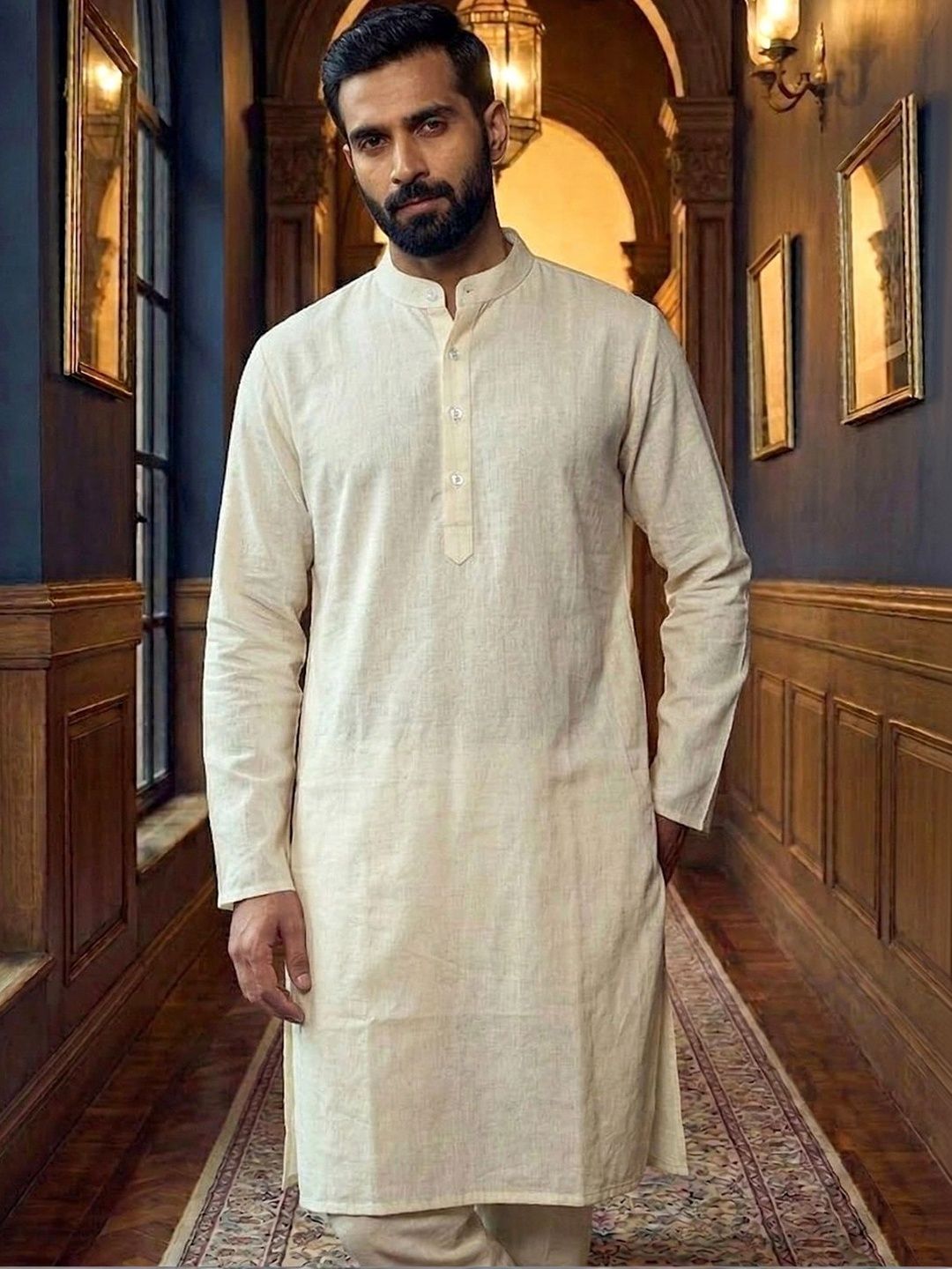 House of Pataudi Men Kurta