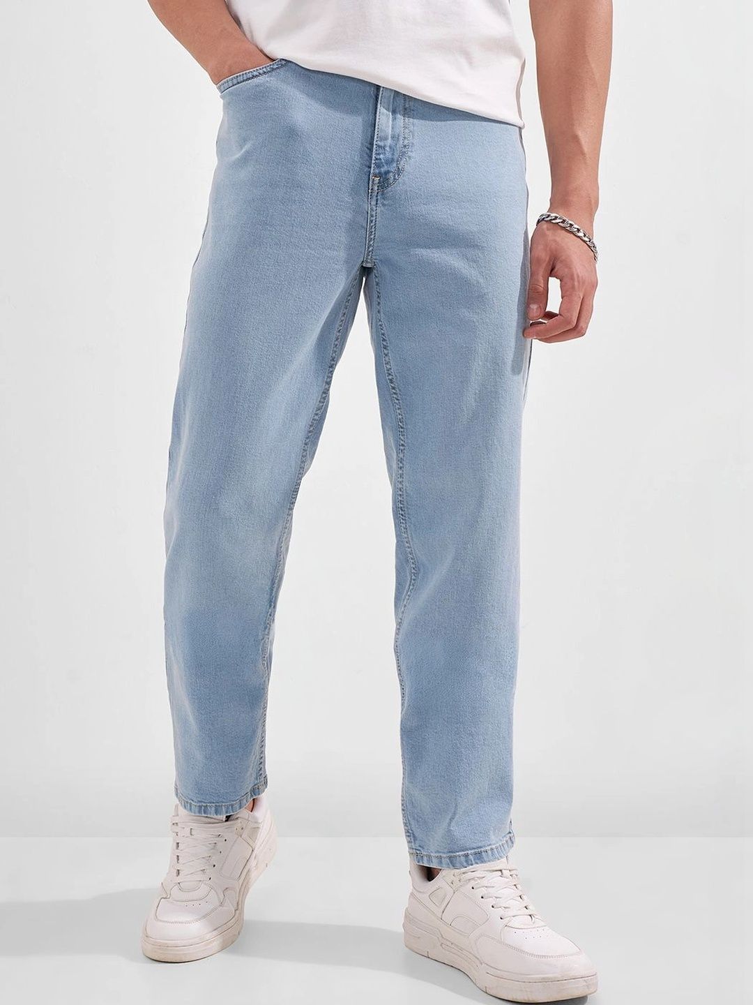 HIGHLANDER Men Relaxed Fit Mid-Rise Jeans