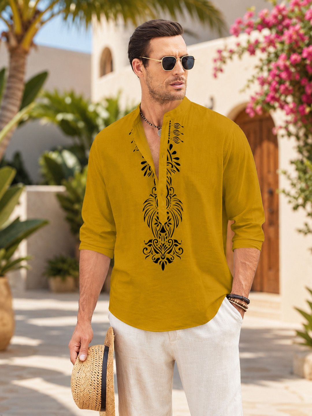 FINIVO FASHION Men Comfort Printed Casual Shirt