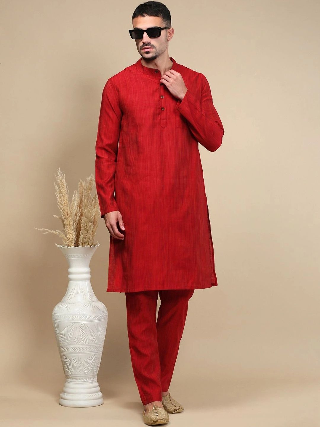 WHITE HEART Men Kurta
