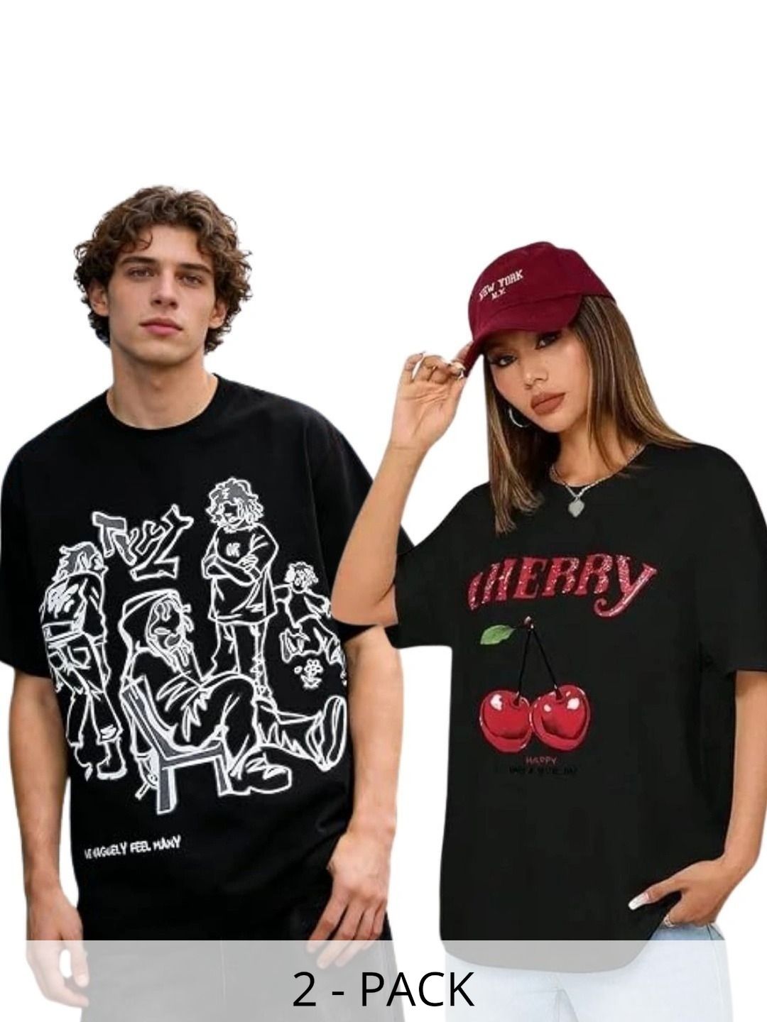 Annnackel Men 2 Printed T-shirt