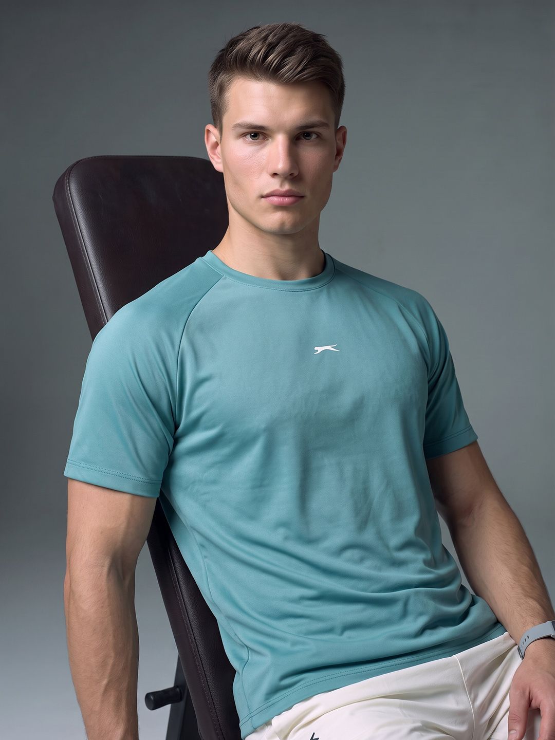 Slazenger Men Raglan Sleeves Sports T-shirt
