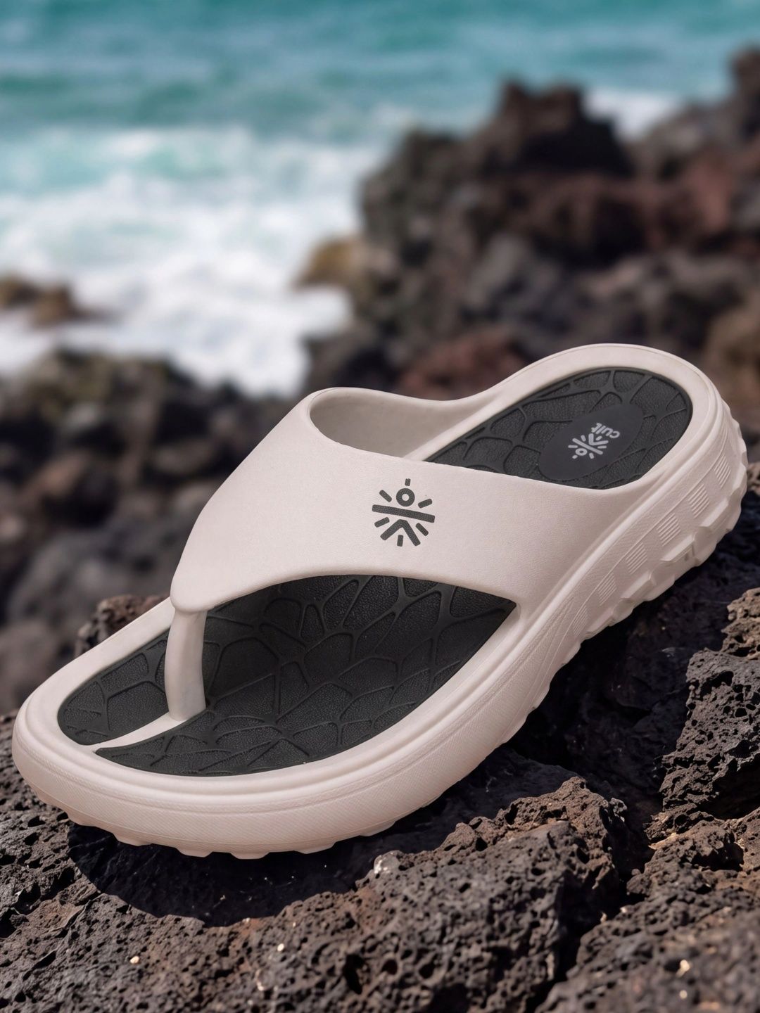 CULT Mens TerraGrip Sliders - Off White