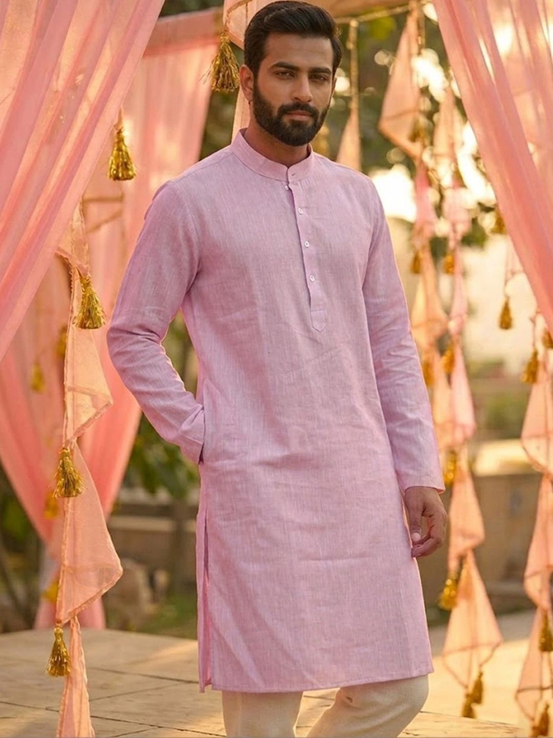 House of Pataudi Men Kurta