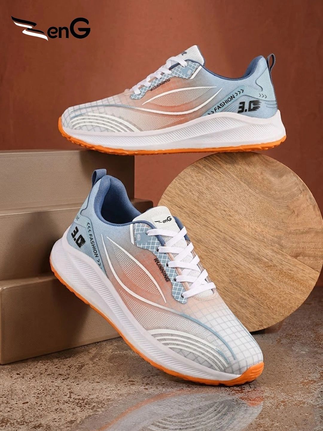 ZENG Men Mesh Running Shoes
