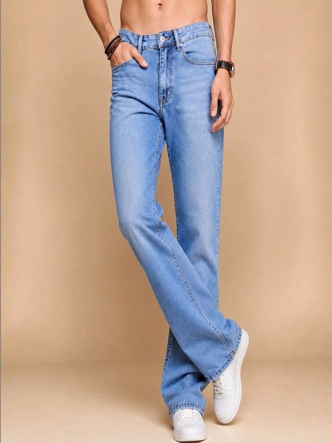 Roadster Men Jean Straight Fit Mid-Rise Stretchable Jeans
