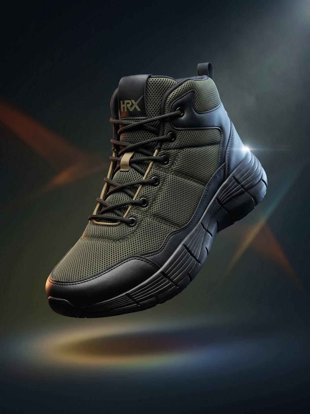 HRX by Hrithik Roshan Men Mesh Trekking Non-Marking Shoes