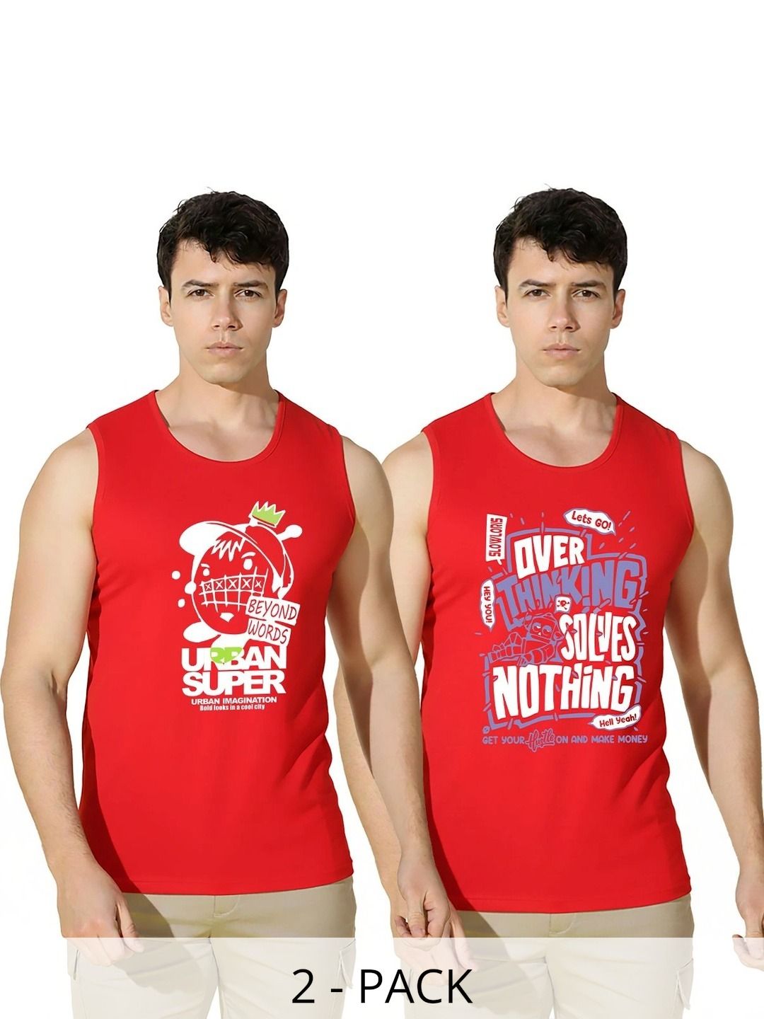 SLOWLORIS Men 2 Printed T-shirt