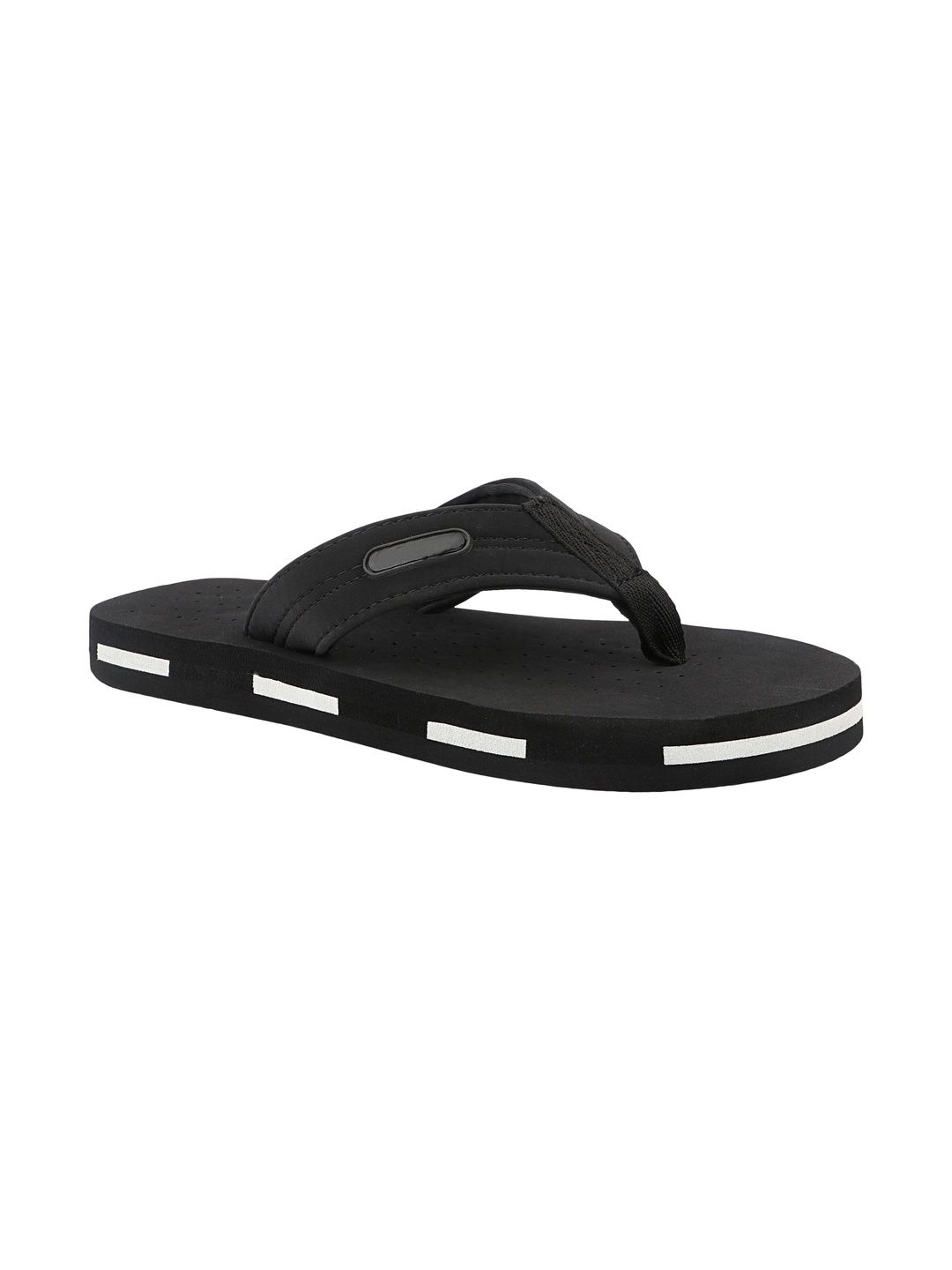 Roadster Men Striped Rubber Thong Flip-Flops