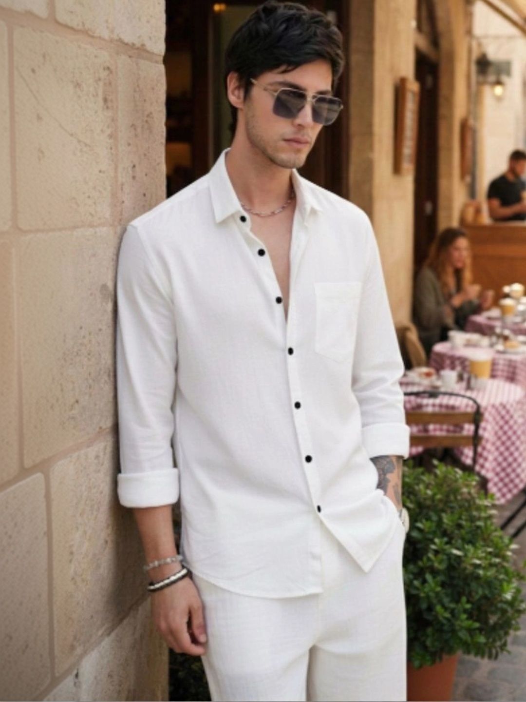 Ravyaah hub Men Casual Shirt