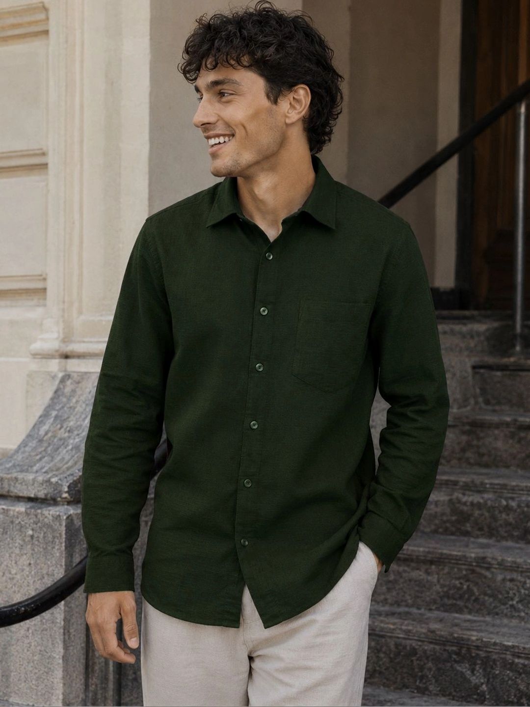 FRANKSHIRT Men Premium Casual Shirt