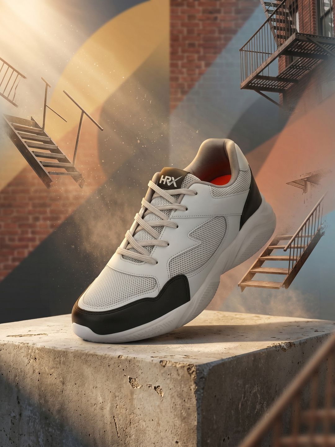 HRX by Hrithik Roshan Men Mesh Running Non-Marking Shoes